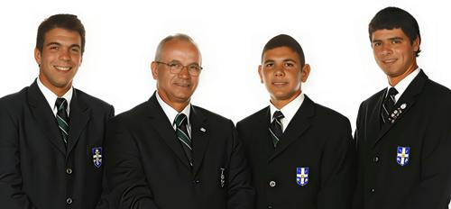 Evangelos Ginis, Michail Sideris, Eleftherios Peros, Konstantinos Riggas